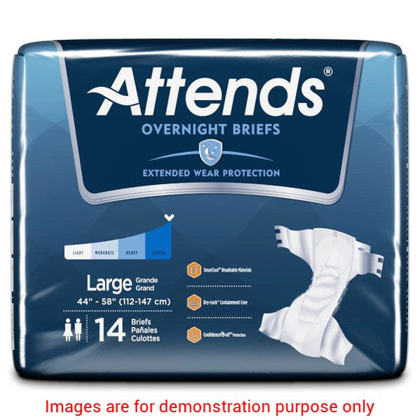 Attends Overnight Briefs, LargeAttends