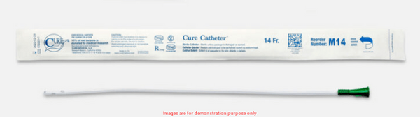 Cure Intermittent Cath Male 14Fr 16In Straight Tip Cure Medical