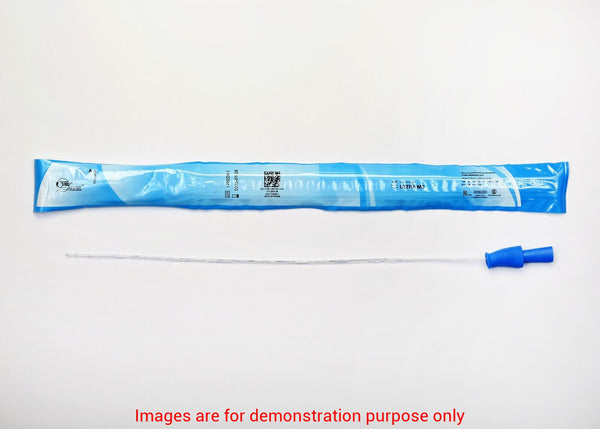 Cure Intermittent Male Cath 16" Pr-Lubricated Straight Tip 8FrCure Medical