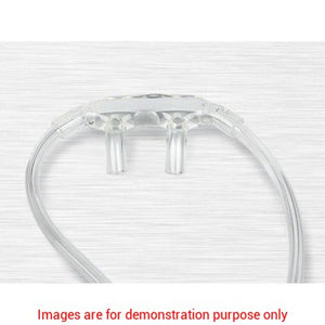 Nasal Cannula Adult Supersoft Curved-Tip W/ 4" Pvc Oxygen Tubing And Universal ConnectorMedline