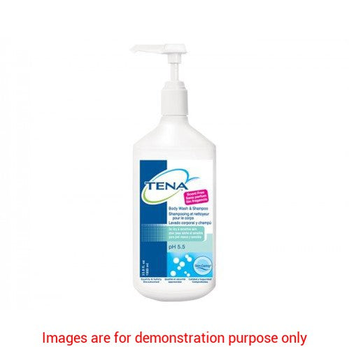 Tena Bodywash And Shampoo, 1000Ml Pump BottleTena