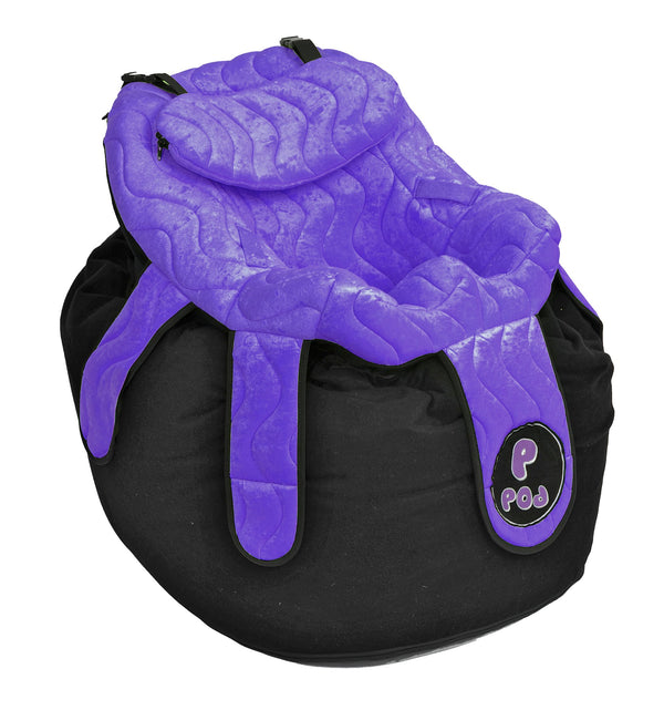 P Pod pediatric positioning seat in Jellyfish Purple