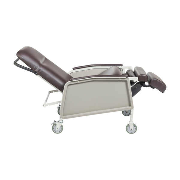 3-Position Recliner, Chocolate — view 6