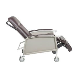3-Position Recliner, Chocolate — view 7