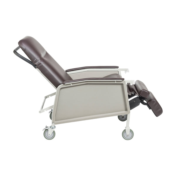 3-Position Recliner, Chocolate — view 7