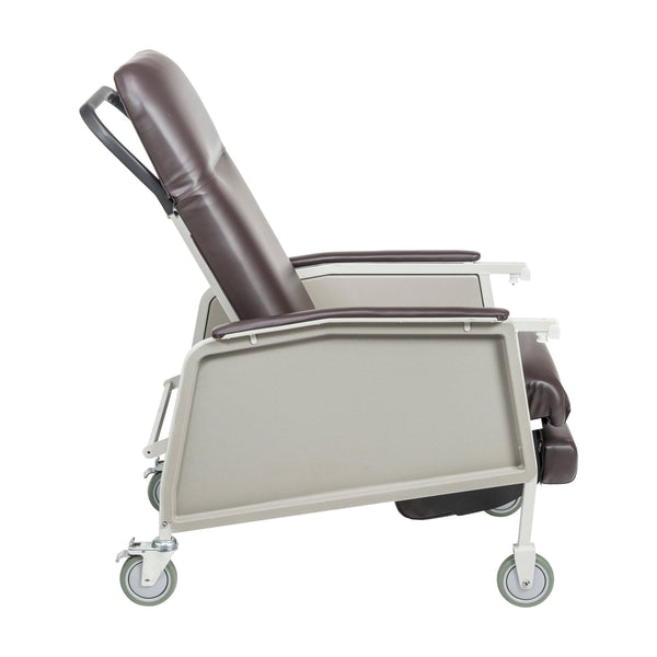 3-Position Recliner, Chocolate — view 8
