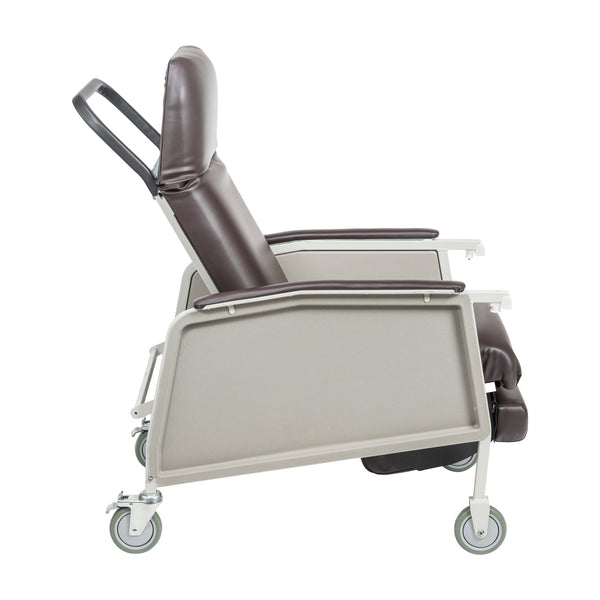3-Position Recliner, Chocolate — view 9