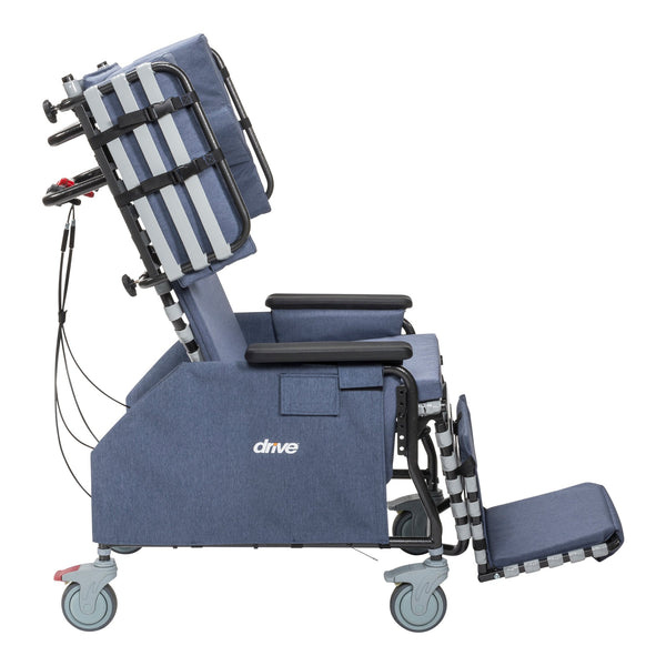 Rose Comfort Max Tilt-and-Recline Chair, Blue — view 6