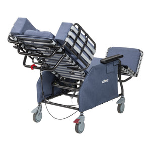 Rose Comfort Max Tilt-and-Recline Chair, Blue — view 8