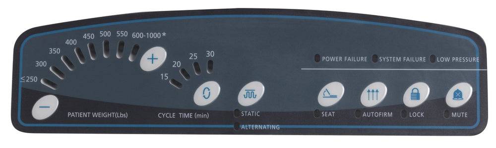 Med-Aire Plus 10" Bariatric Alternating Pressure and Low Air Loss Mattress System