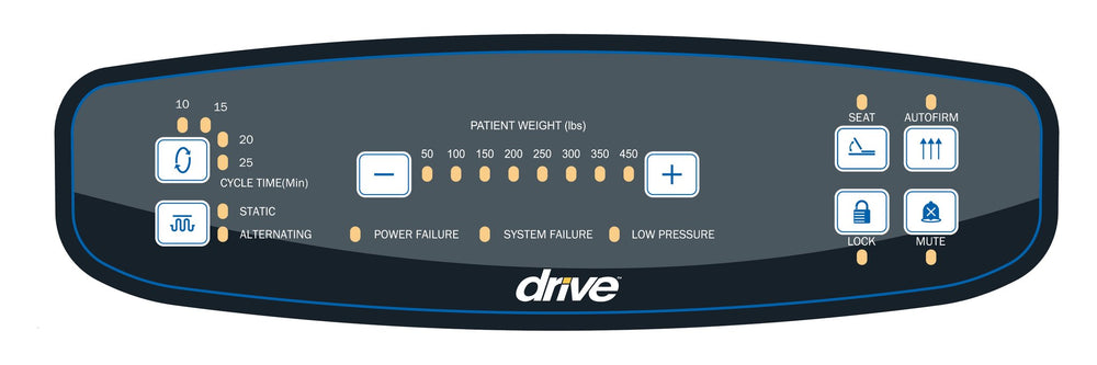 Med-Aire Plus 8" Alternating Pressure and Low Air Loss System