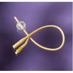 2-Way Silicone Elastomer Coated Latex Foley Catheter, Size 16Fr 30MlMedline