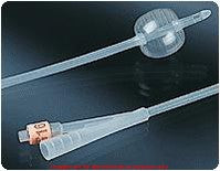 2-Way Silicone Foley Cath 18Fr 5CcBard