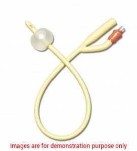 24Fr, 30Cc Silicone-Elastomer Coated Latex 2-Way Foley CatheterMedline