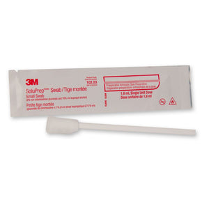 Soluprep 2% Chg, 70% Iso Alc Clear Solution Swabsticks