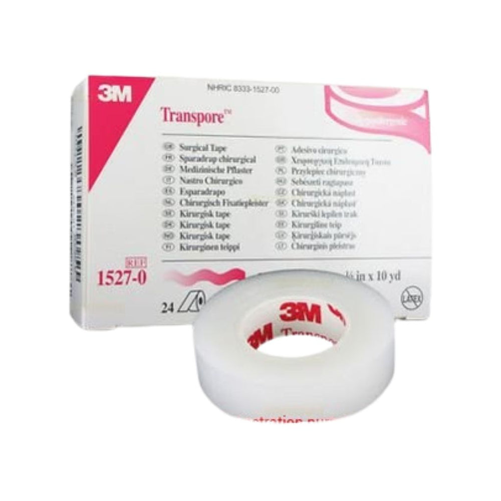 Transpore Surgical Tape 1/2In X  10 Yrds