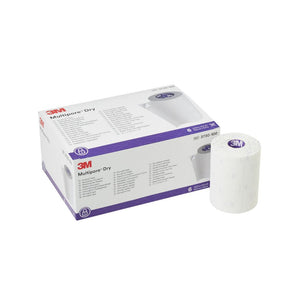 Multipore Dry Surgical Tape (1"X5M) Pique Hypoallergenic Elastic Stretch Non-Sterile Latex-Free