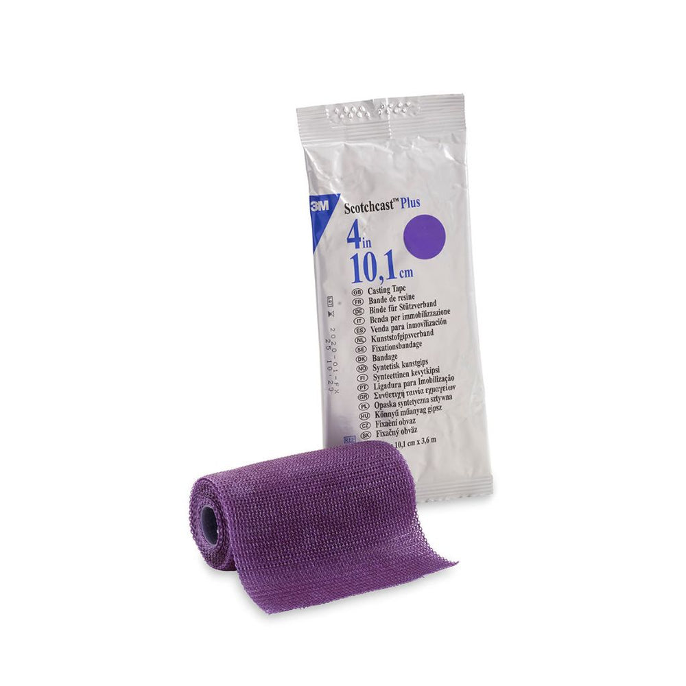 Tape Cast 4In X 4Yds Purple