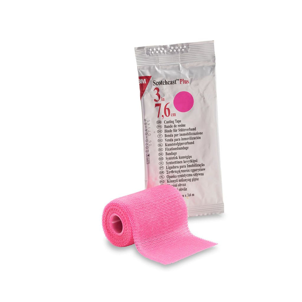 Tape Cast Plus 3In X 4Yds Bright Pink