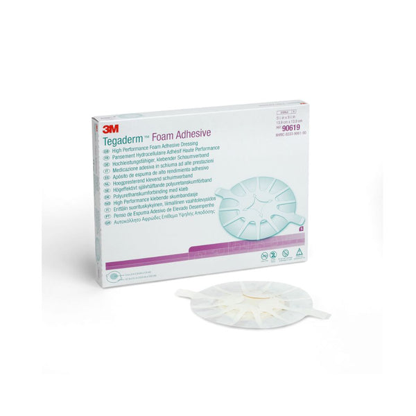 Drsg Foam Adhes Heel/Elbow 7.6Cm X 7.6Cm