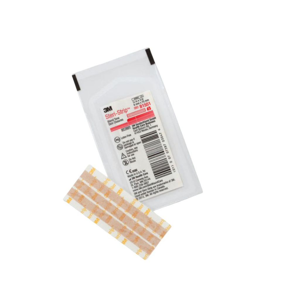 Steri-Strip Blend Tone Skin Closures, 1/4In X 3In, Tan