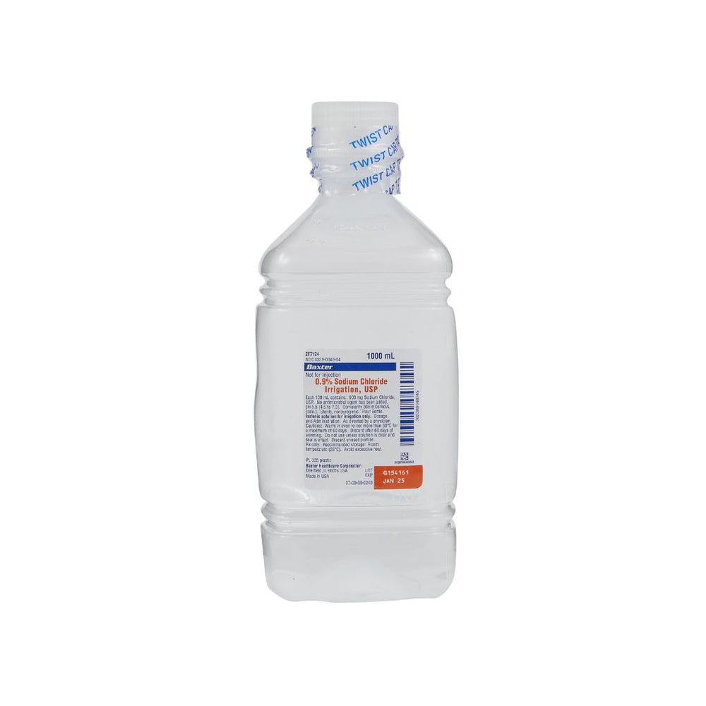 Irrigation Solution 0.9% Nacl, 1000Ml Pour Bottle, Ea/1