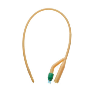 Amsure Silicone Coated 2-Way Foley Catheter 14Fr, 5Cc Balloon Reinforced Tip, Sterile, Bx/10
