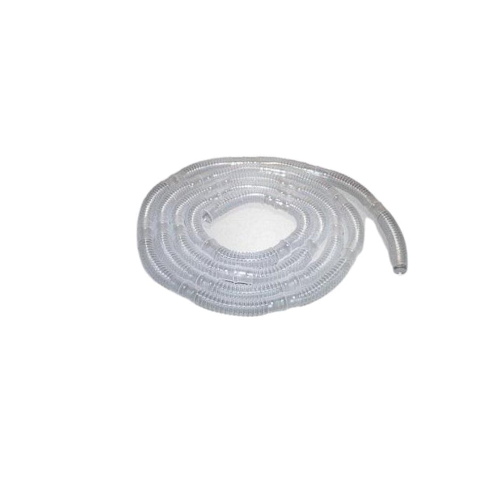 Disposable Corrugated Tubing, 6Ft, Blue, Flexible, Large Bore