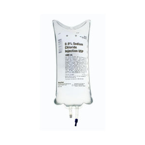 0.9% Nacl Sodium Chloride Injections - 1000 Ml Iv Saline Bags