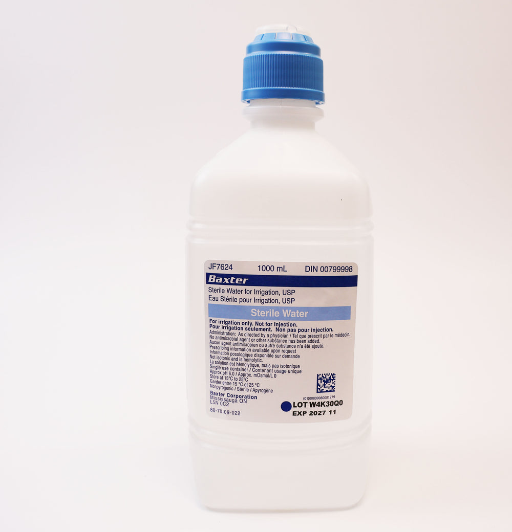 Sterile Water Pour Bottle, 1000Ml, Ea/1