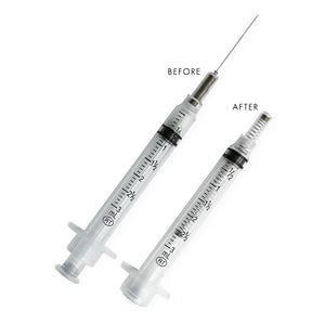 Bx/100 Vanishpoint Safety Syringe W/ Needle 23G X 1" Retractable 3Ml Sterile