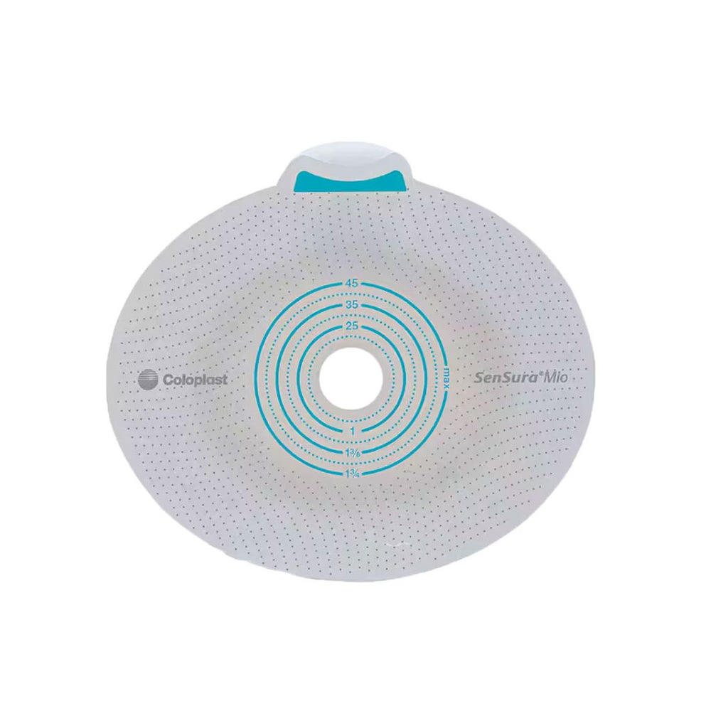 Coloplast SenSura Mio 2-Piece Click Skin Barrier, 60 mm Coupling, Flat, Cut-to-Fit 10–55 mm