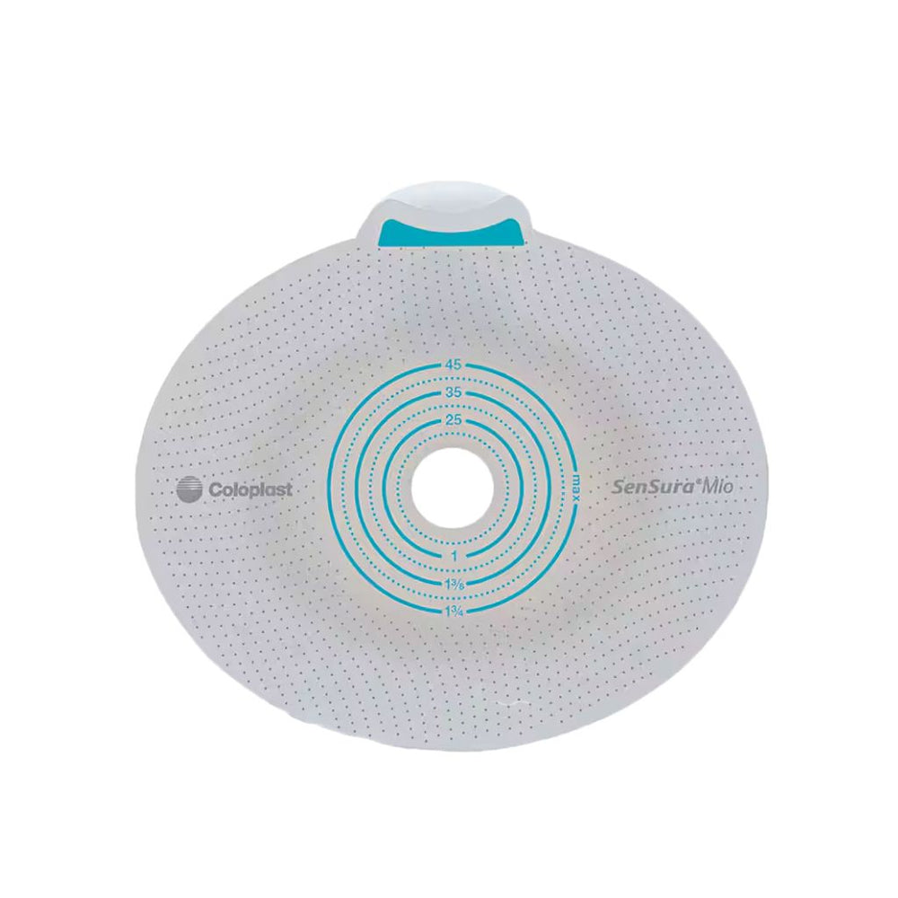 Coloplast SenSura Mio 2-Piece Click Skin Barrier, 70 mm Coupling, Flat, Cut-to-Fit 10–65 mm