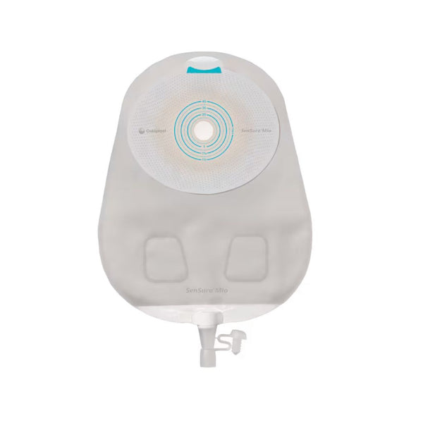 Coloplast SenSura Mio 1-Piece Urostomy Pouch, Flat, Cut-to-Fit 10–45 mm, Opaque