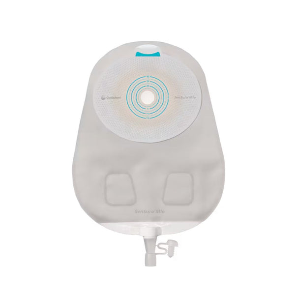 Coloplast SenSura Mio 1-Piece Urostomy Pouch, Flat, Pre-Cut 30 mm, Opaque