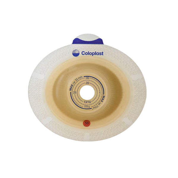 Coloplast SenSura Click Xpro Convex Light Skin Barrier, 70 mm Coupling, Cut-to-Fit up to 53 mm