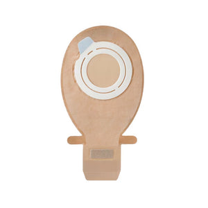 Coloplast SenSura Flex 2-Piece Opaque Drainable Pouch with EasiClose Wide Outlet and Filter, 50 mm Flange