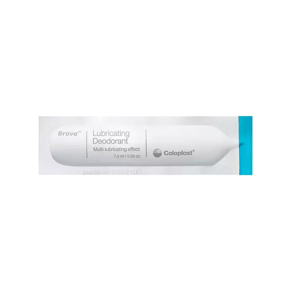 Coloplast Brava Lubricating Deodorant, 7.5 ml Sachets