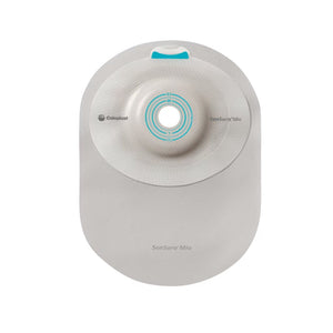 Coloplast SenSura 1-Piece Convex Light Closed Pouch, Cut-to-Fit up to 33 mm (1¼ in), Opaque