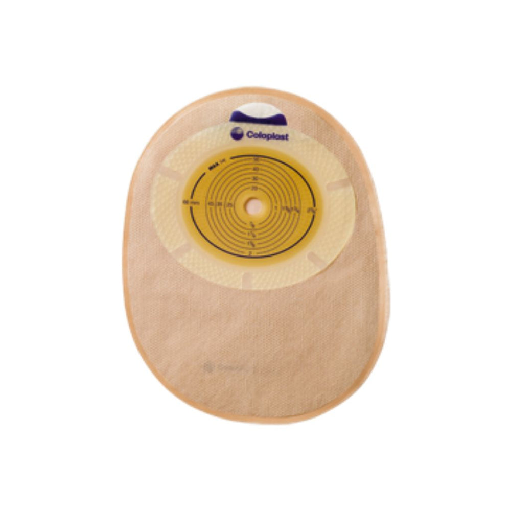 Coloplast SenSura 1-Piece Convex Light Drainable Pouch, Cut-to-Fit up to 43 mm (1¾ in), Transparent