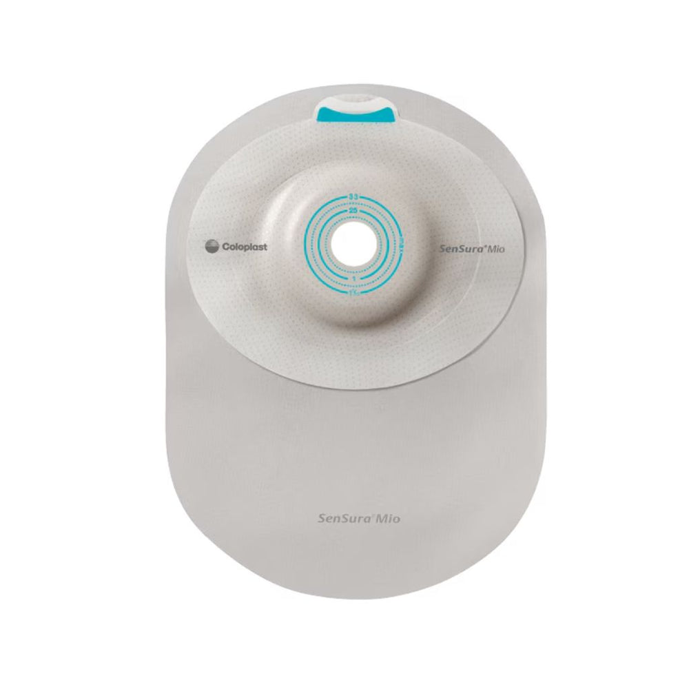 Coloplast SenSura 1-Piece Convex Light Opaque Closed Pouch, Cut-to-Fit up to 33 mm (1 1/4 in)