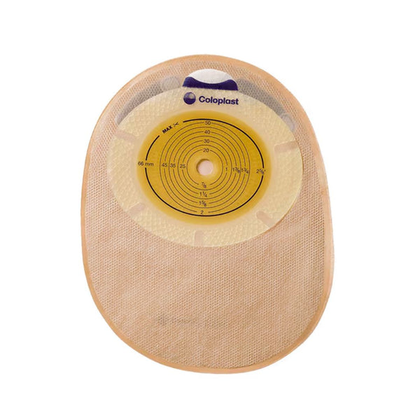 Coloplast SenSura 1-Piece Closed Pouch, Cut-to-Fit up to 76 mm (3 in), Transparent