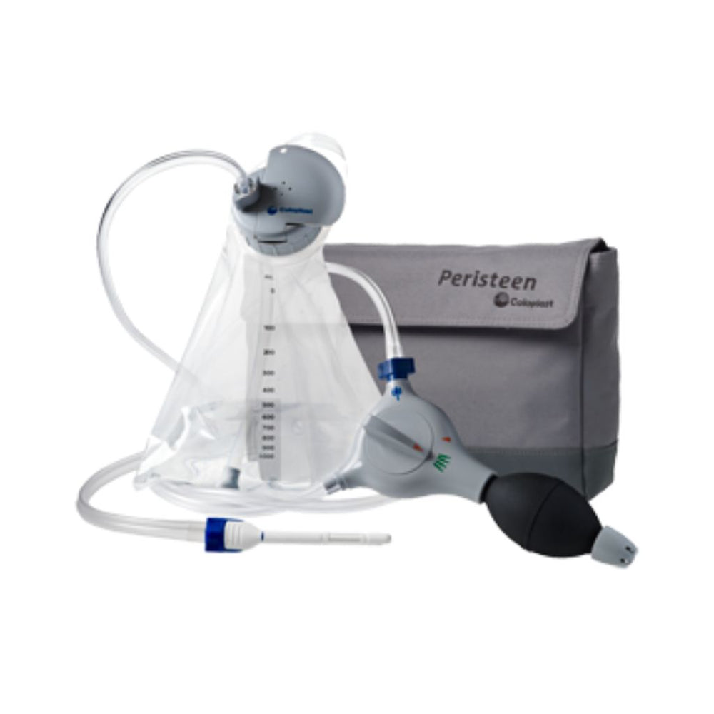 Coloplast Peristeen Anal Irrigation Starter System (Control Kit, 2 Rectal Catheters, 1 Bag w/ Lid, 2 Straps)