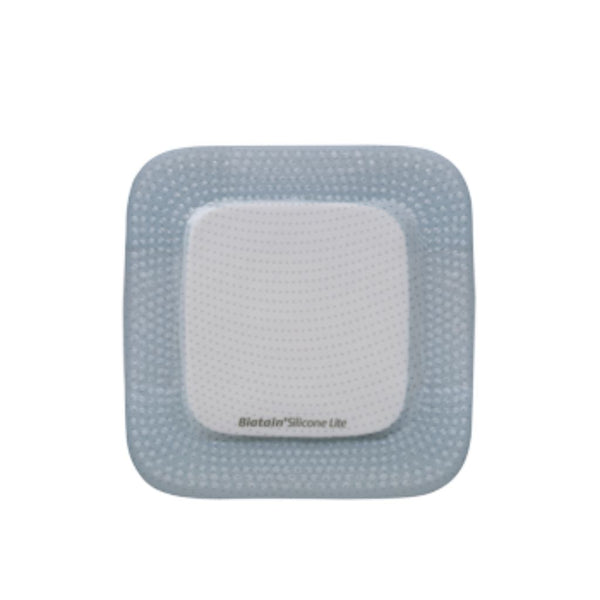 Coloplast Biatain Silicone Lite Foam Dressing, 8 cm x 8 cm (3 in x 3 in)