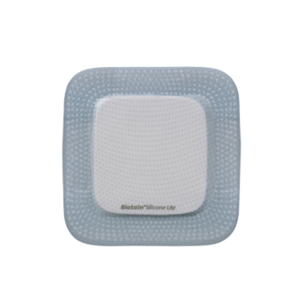 Coloplast Biatain Silicone Lite Foam Dressing, 12 cm x 12 cm (5 in x 5 in)