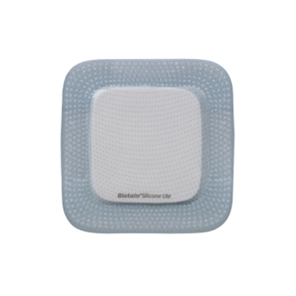 Coloplast Biatain Silicone Lite Border Dressing, 5 cm x 5 cm (2 in x 2 in)