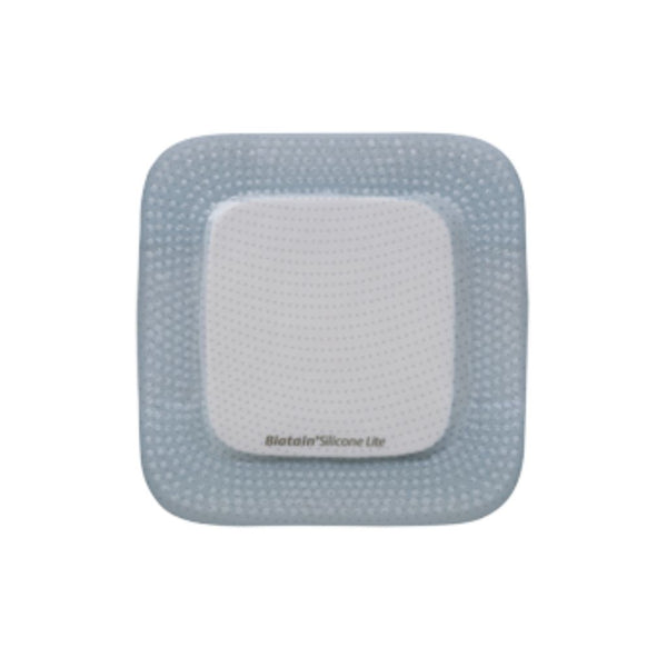 Coloplast Biatain Silicone Lite Border Dressing, 5 cm x 5 cm (2 in x 2 in)