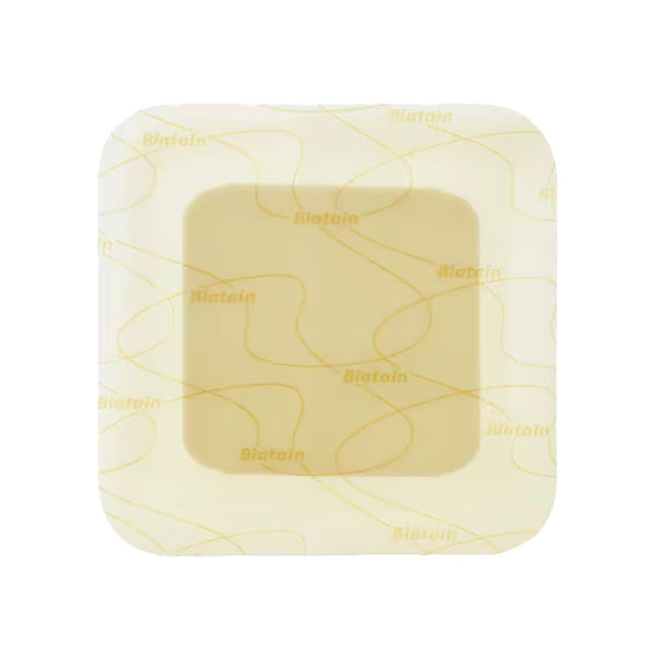 Coloplast Biatain Adhesive Foam Dressing, 18 cm x 18 cm (7 in x 7 in)
