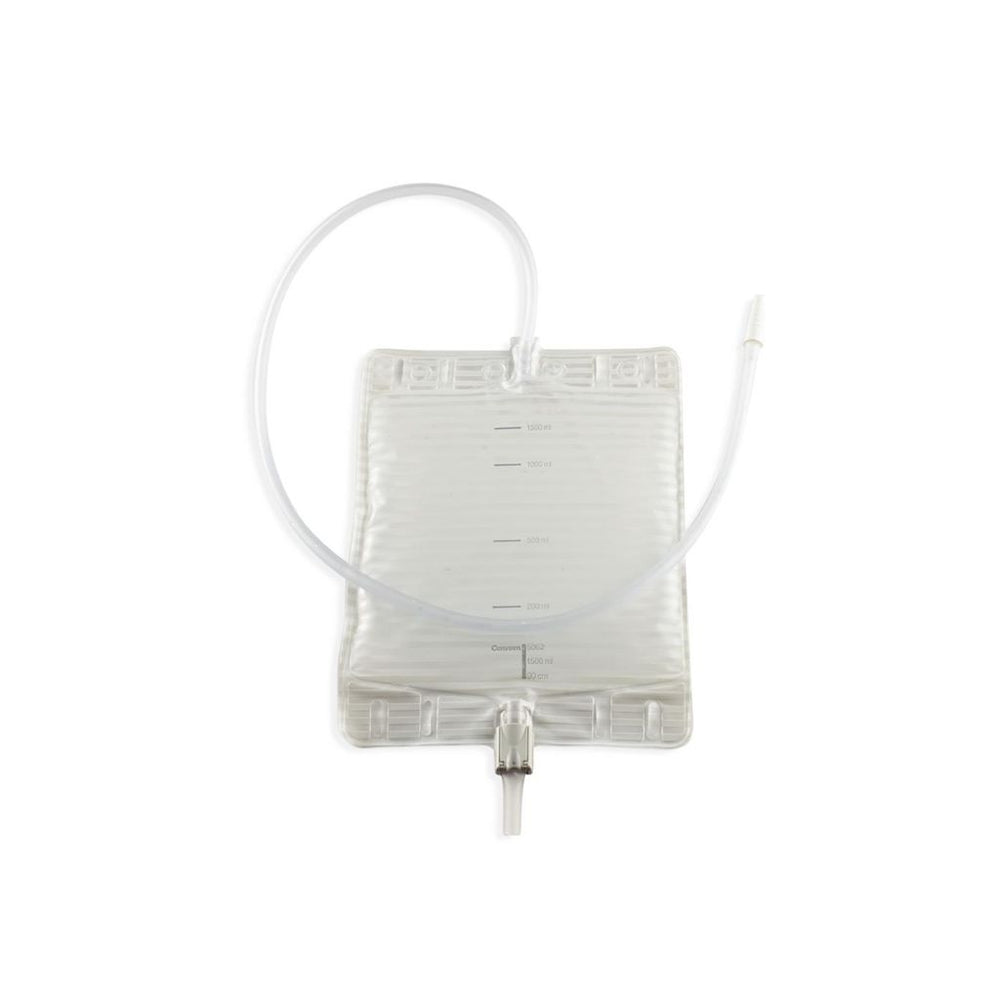 Coloplast Conveen Security+ Extra-Large Leg/Bedside Drainage Bag, 1500 ml (51 oz)