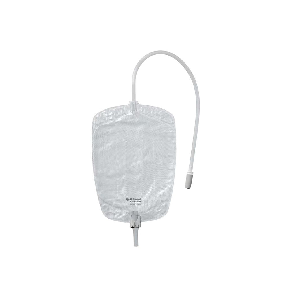 Coloplast Conveen Security+ Contour Leg Bag with Fabric Straps, 800 ml (28 oz)
